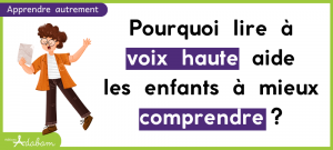 Lire la suite à propos de l’article Lire à voix haute et compréhension